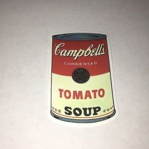 Vintage Campbell’s Tomato Soup Can Sticker